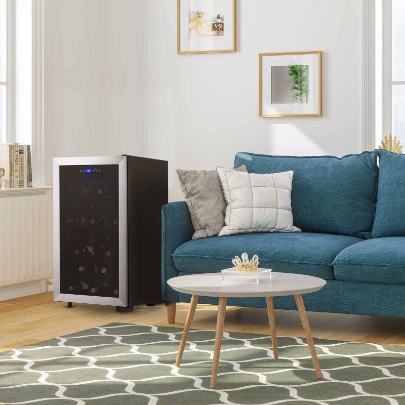 NewAir 50-Bottle Single-Zone Compressor Wine Cooler