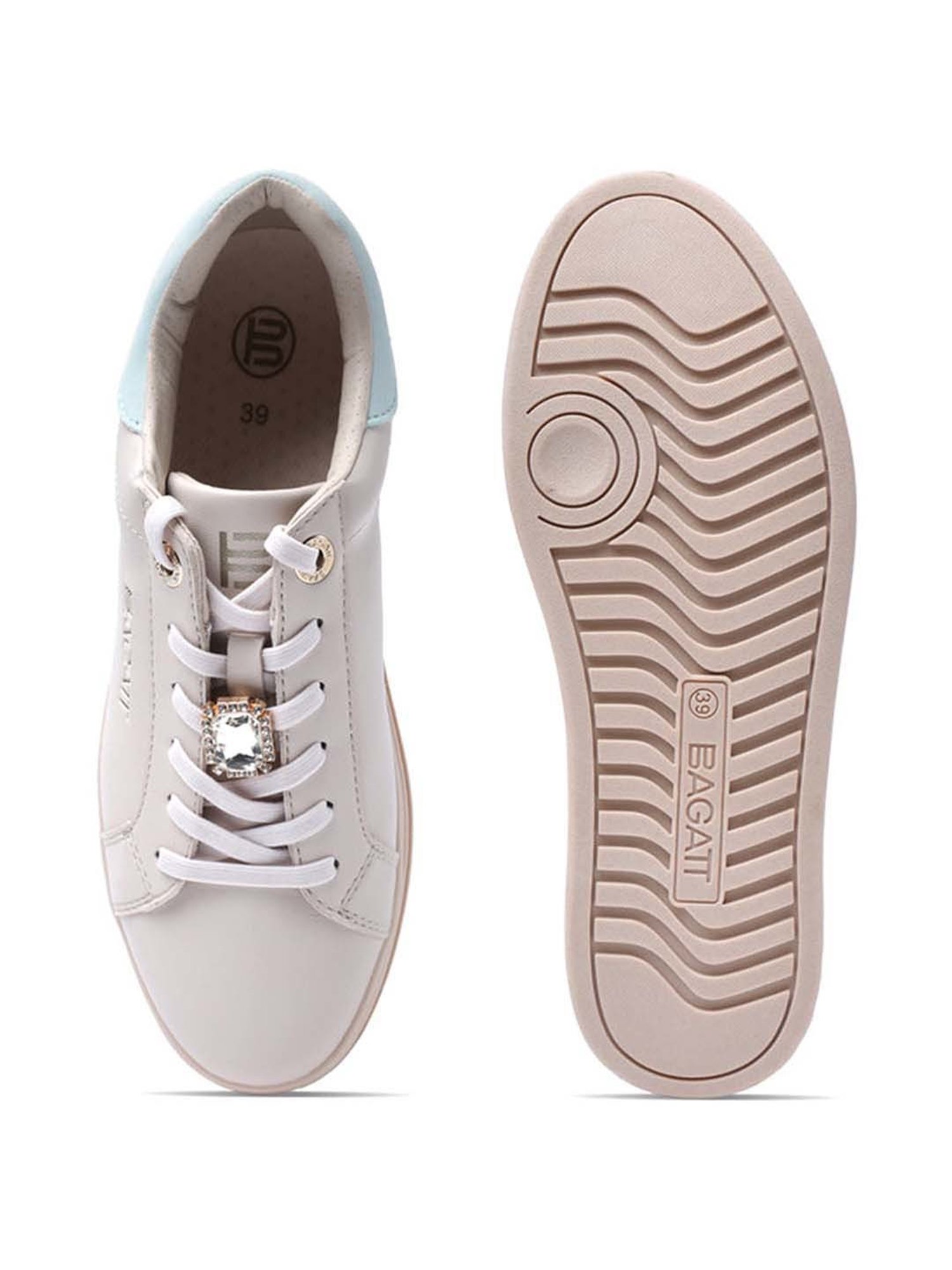 BAGATT Women's Piper Evo Beige Casual Sneakers