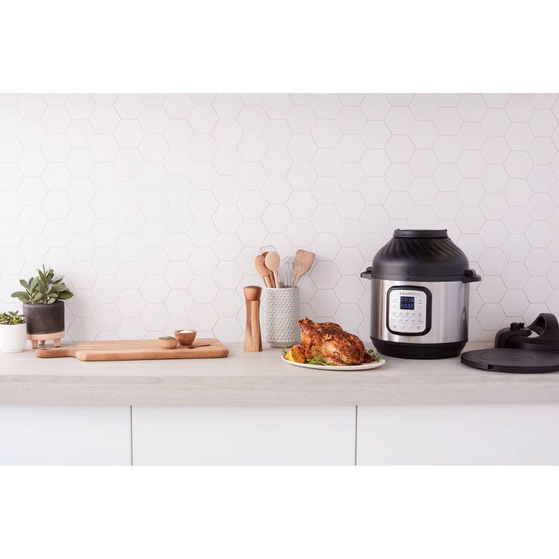 Instant Pot 8 qt 11-in-1 Air Fryer Duo Crisp + Electric Pressure Cooker