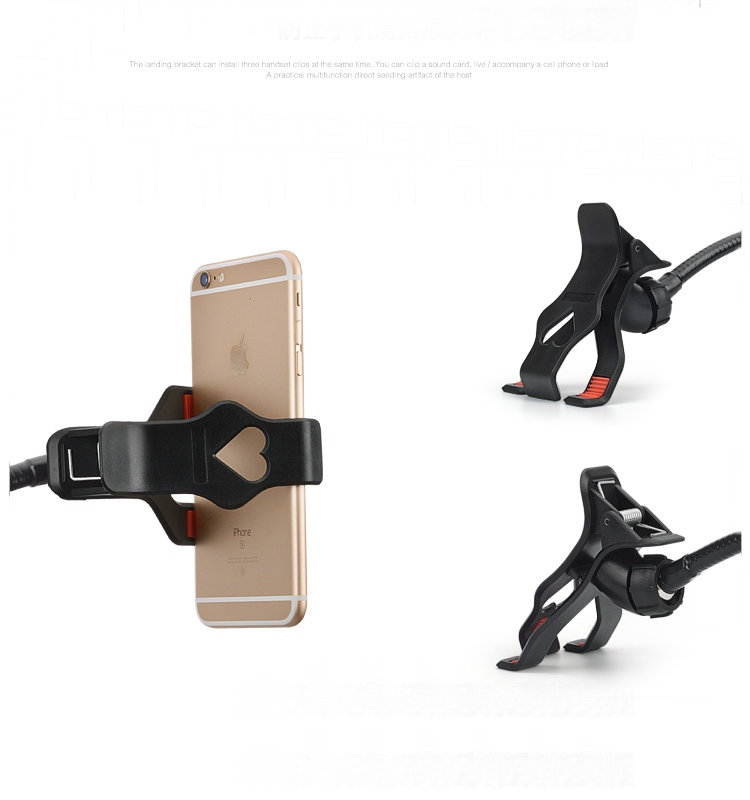 Professional Microphone Stand For Holder Arm Studio Professional Stand For Microphone Clip Mounting Extendable Recording Mic Sta