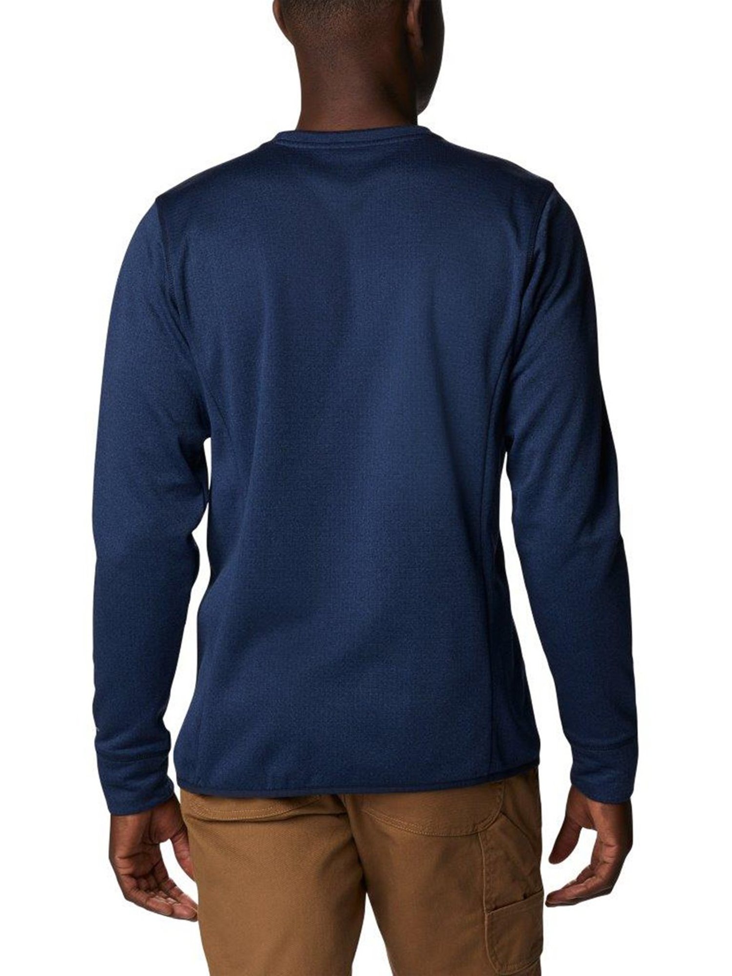 Columbia Men Blue Park View Crew T-Shirt