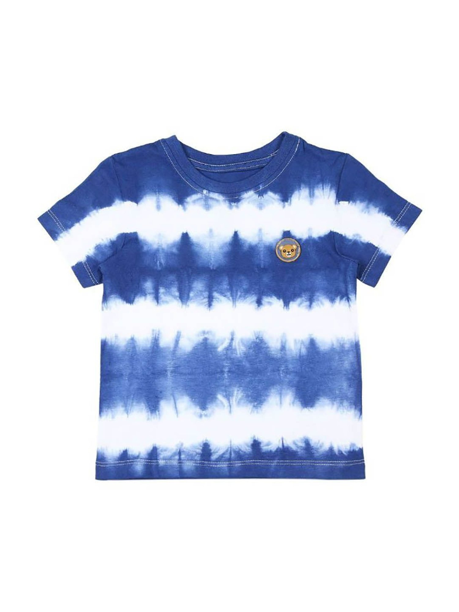 Mee Mee Kids Blue & White Tie Dye T-Shirt