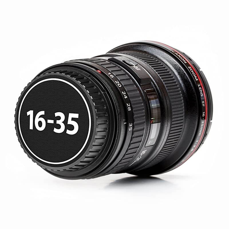 Rear Lens Cap Covers for Nikon Cameras with Focal Length Identifier (16-35mm)