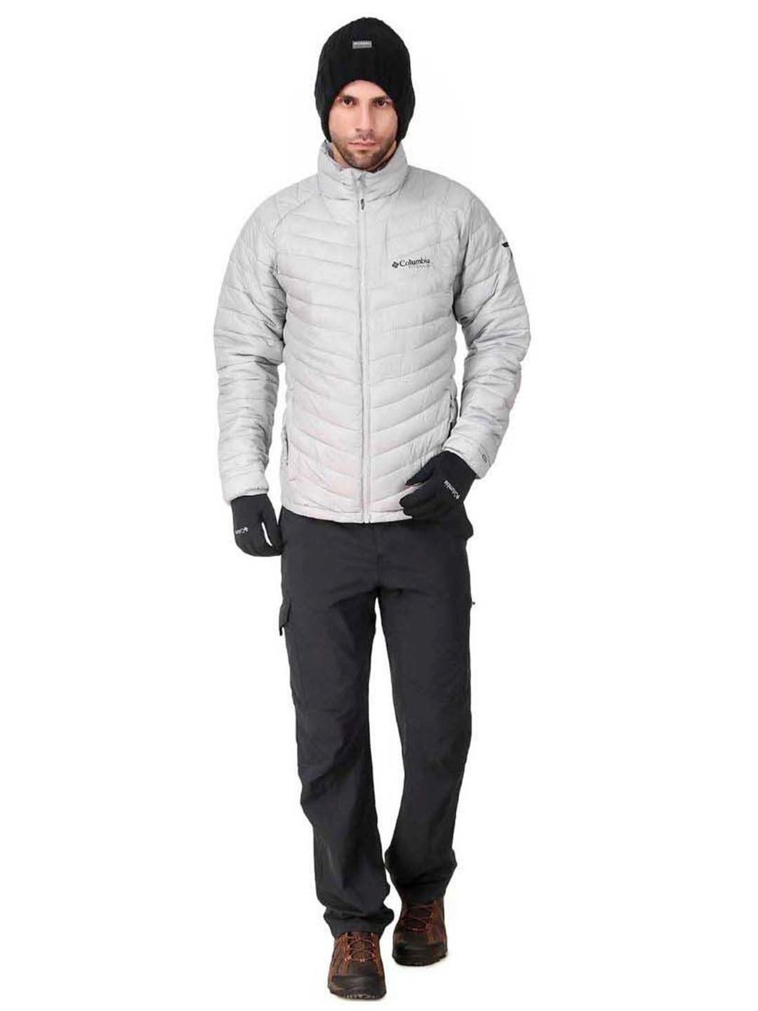 Jack & Jones Grey Colour Block Gloves