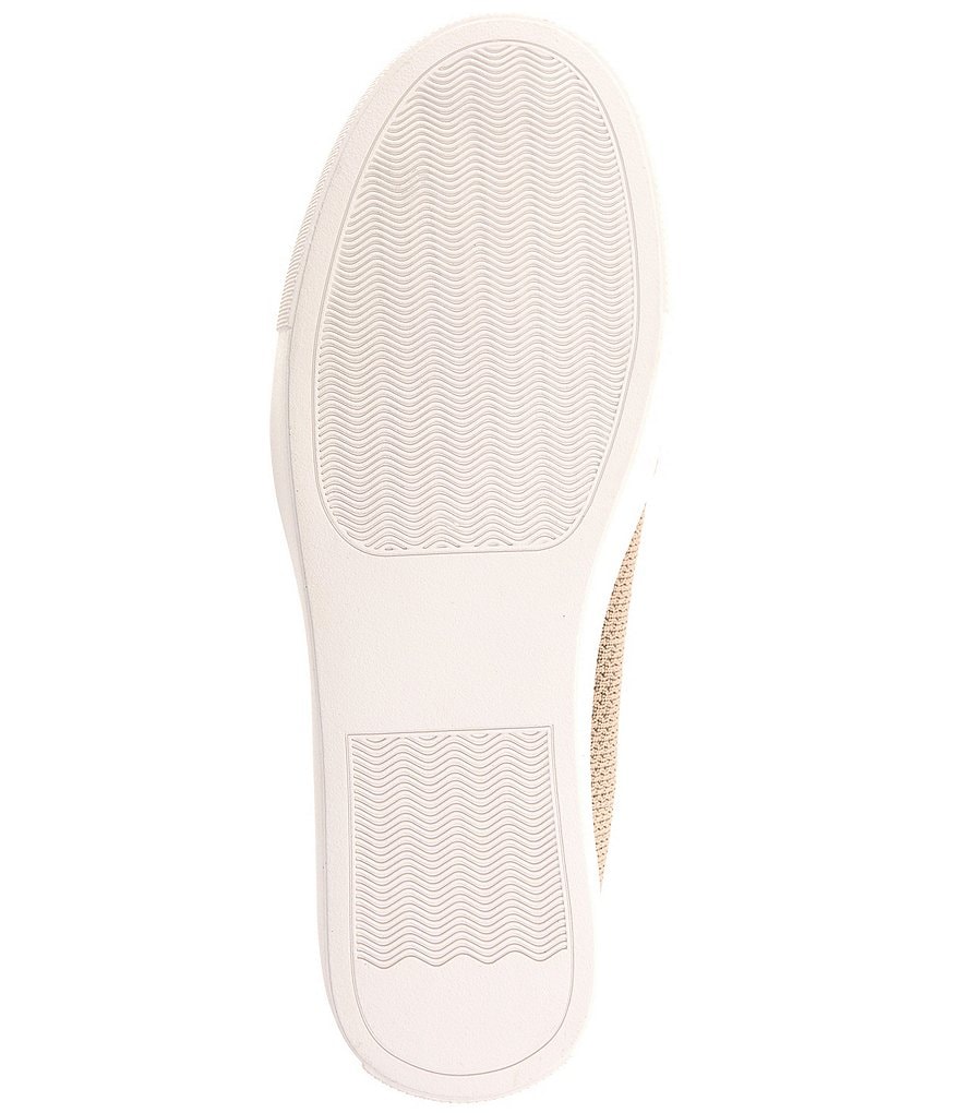 Donald Pliner Pelham Neoprene Mixed Leather Slip-On Wedge Sneakers