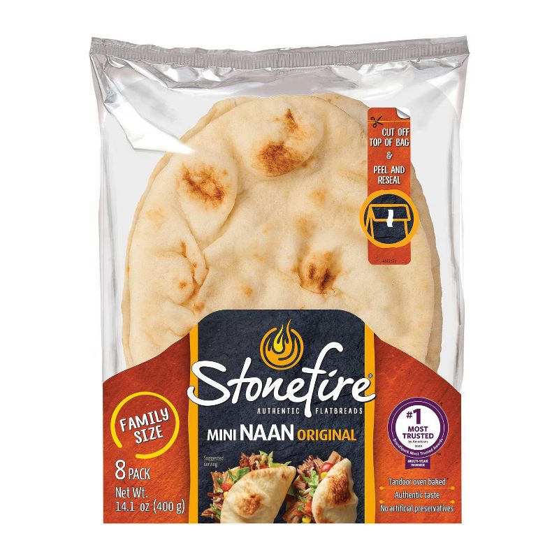 Stonefire Original Mini Naan - 8ct