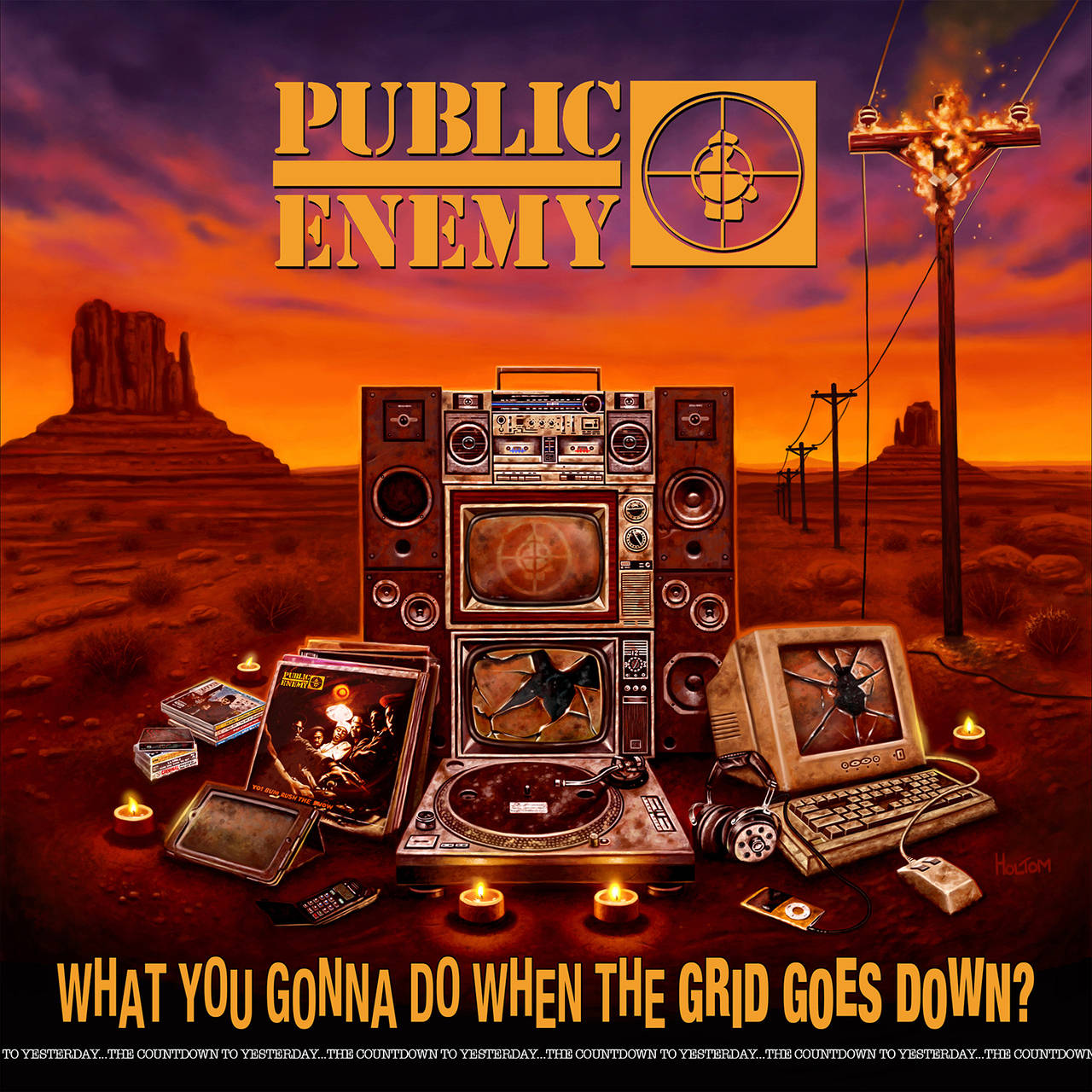 Public Enemy What You Gonna Do When The Grid Goes Down? LP (Vinyl)