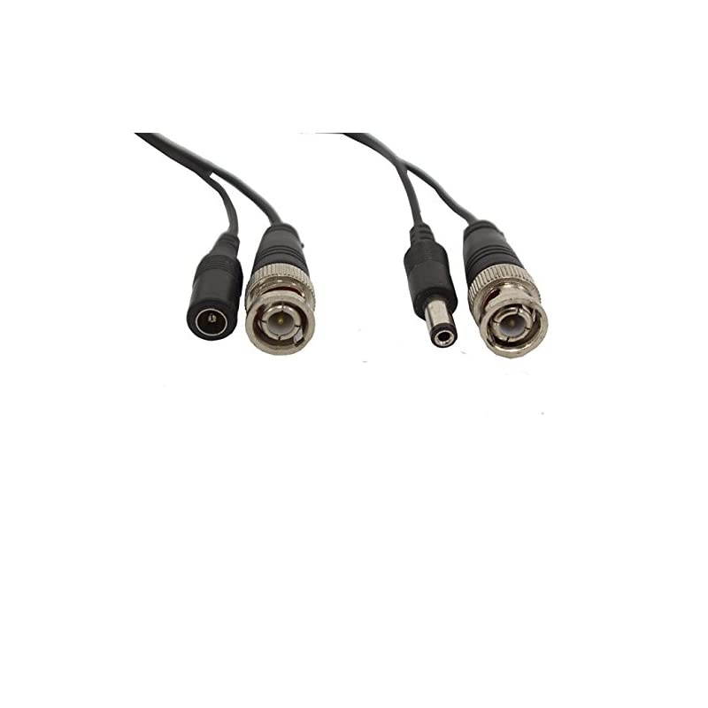 64 Foot Camera Extension Combination Cable BNC Connectors CCTV Surveillance