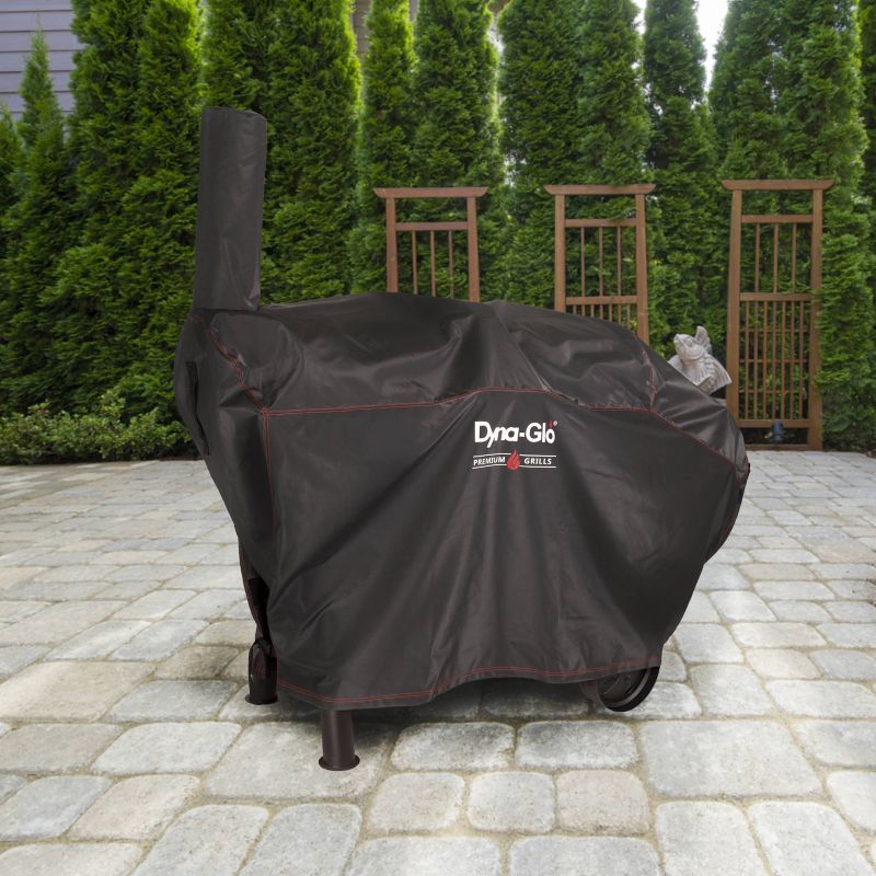 Barrel Charcoal Grill Cover Black - Dyna-Glo