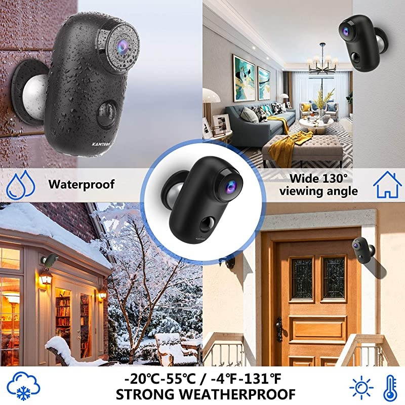 Security Camera WiFi IP Home CameraR2C 1080P HD Baby Monitor Wireless Pet Camera with AI Human Sound Detection Free Cloud Included 2Way AudioWorks with Alexa PanTilt Night Vision