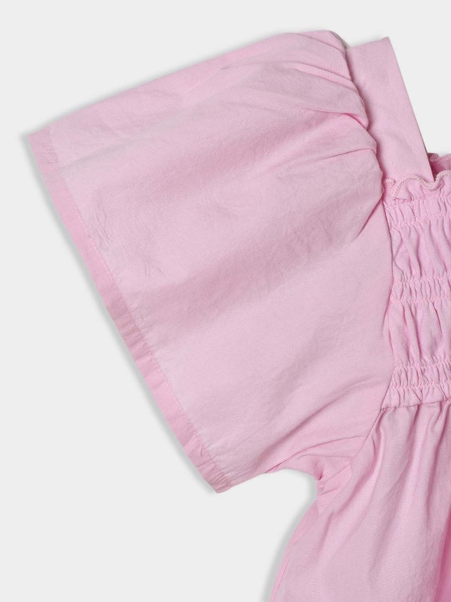 MiArcus Kids Pink Cotton Regular Fit Top