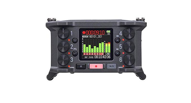Zoom F6 Professional Field Audio Recorder