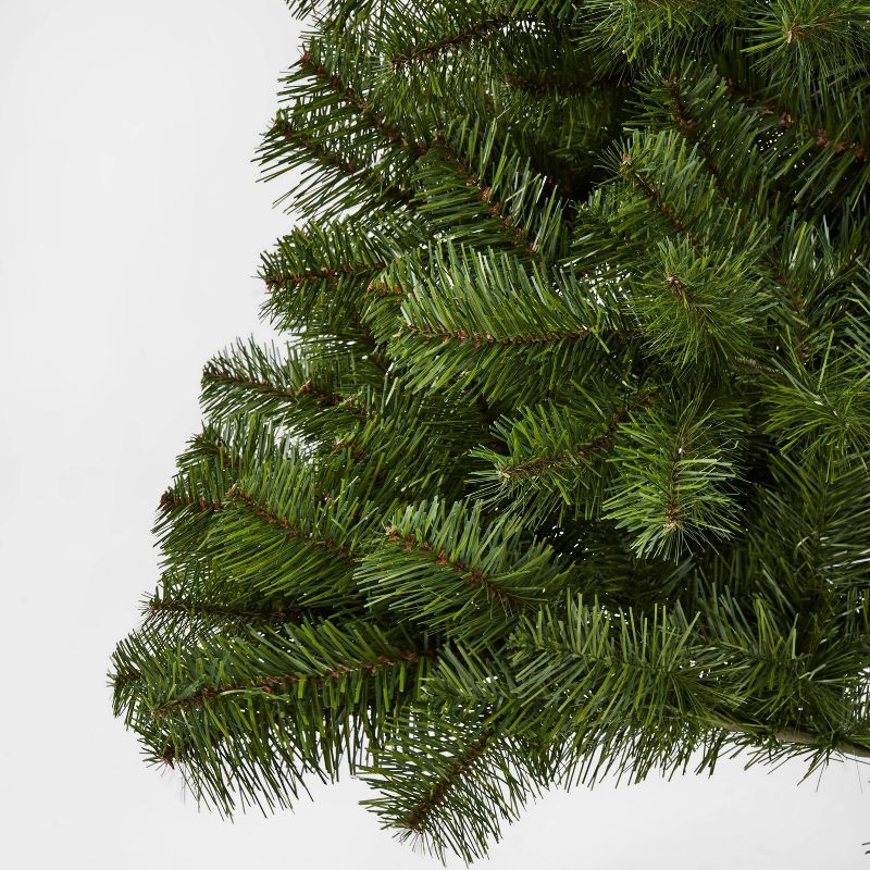 Best Choice Products 7.5ft Premium Hinged Fir Pencil Artificial Christmas Tree w/ Foldable Stand, Easy Assembly