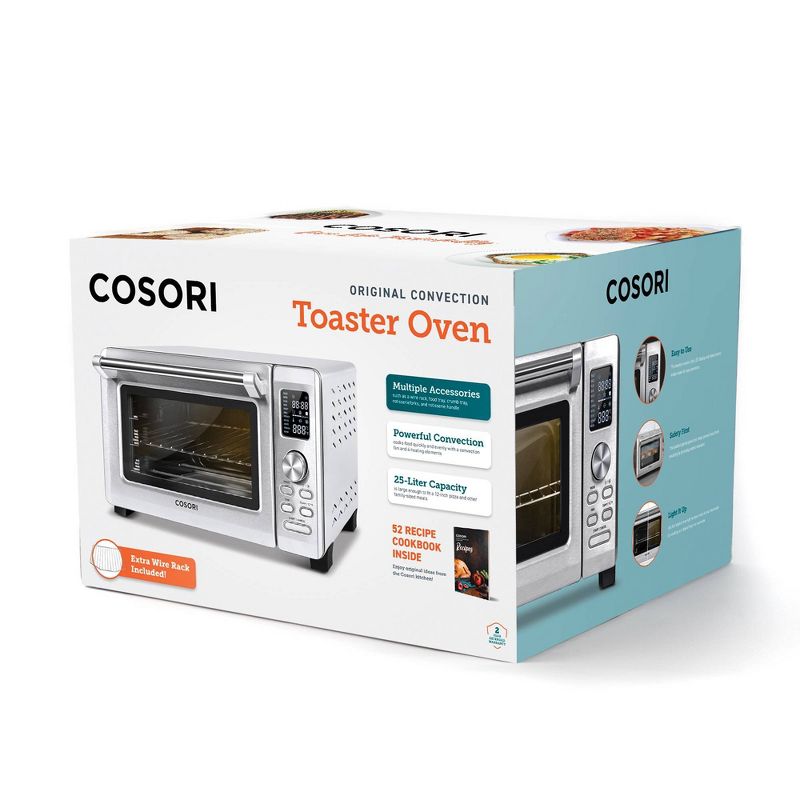 Cosori Deluxe Digital Convection Toaster Oven with Bonus Rack