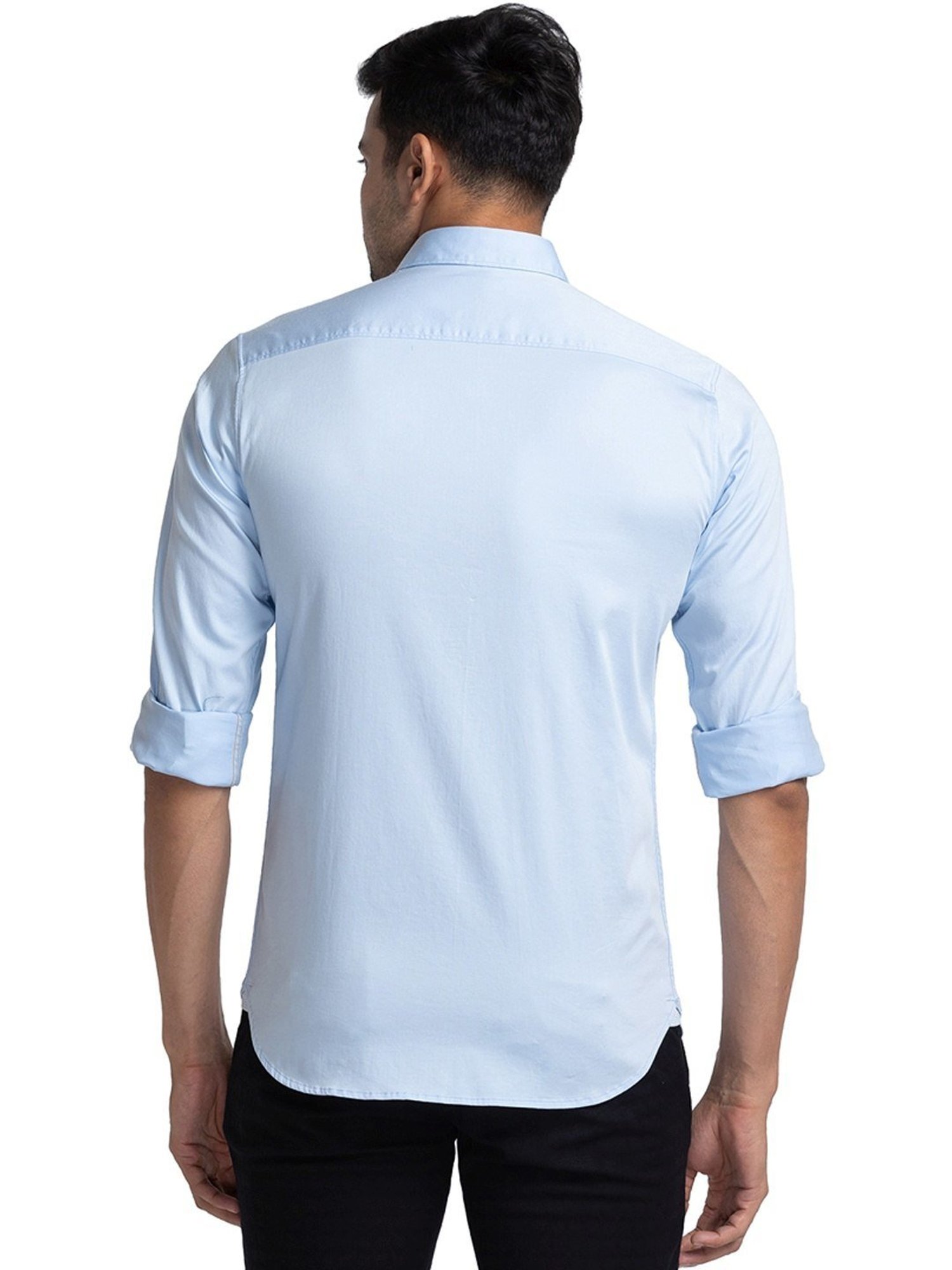 Raymond Sky Blue Slim Fit Shirt