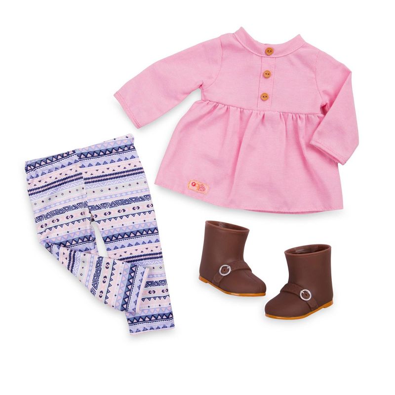 Our Generation Katelyn with Storybook & Outfit 18" Posable Ice Skating Doll