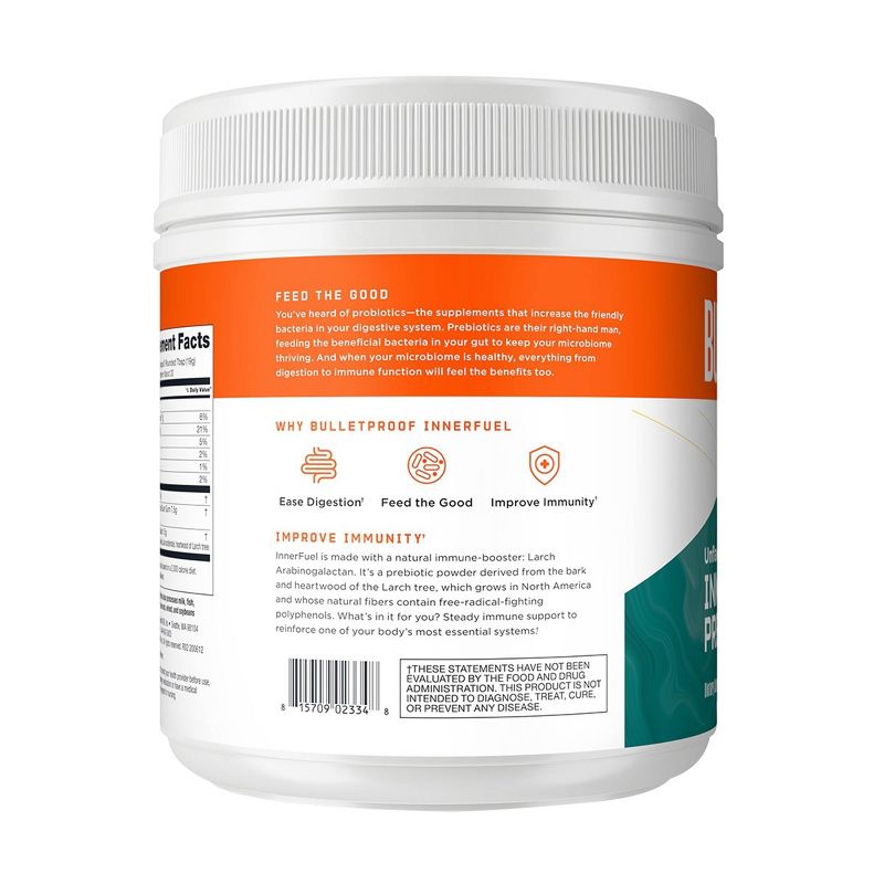 Bulletproof Innerfuel Prebiotic Supplement - 13.4oz