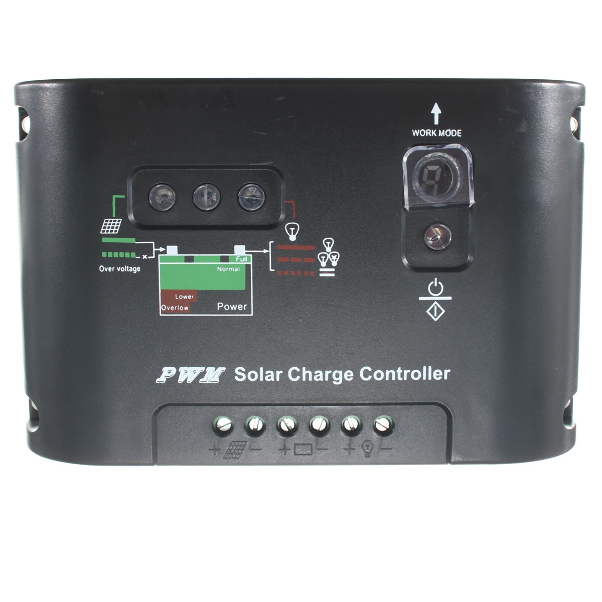 10A 12V/24V Auto PWM Solar Panel Battery Regulator Solar Charge Controller