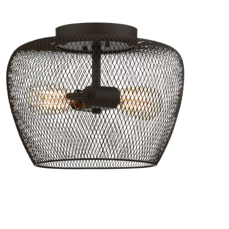 Ceiling Lights Semi-Flush Mount Dark Metallic Bronze - Aurora Lighting