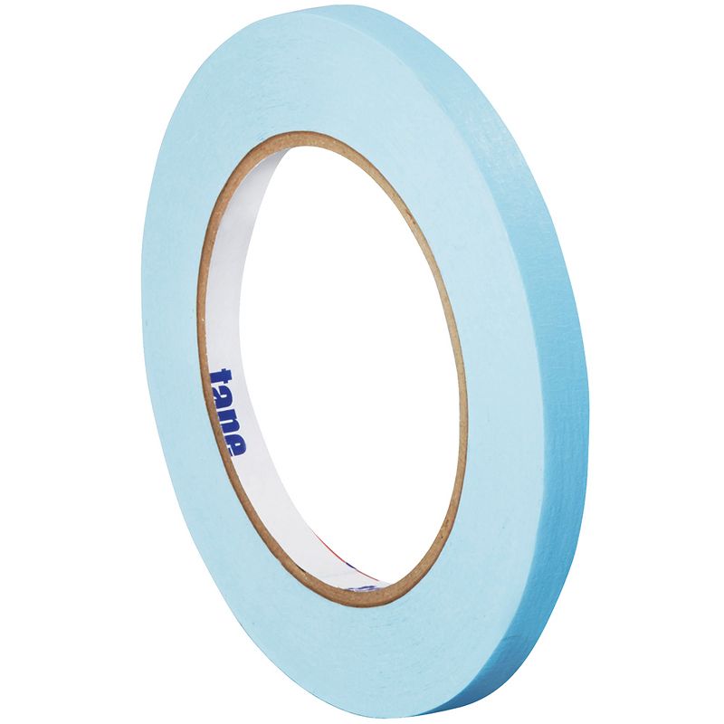 Tape Logic Masking Tape 4.9 Mil 1/4" x 60 yds. Light Blue 12/Case T93100312PKH