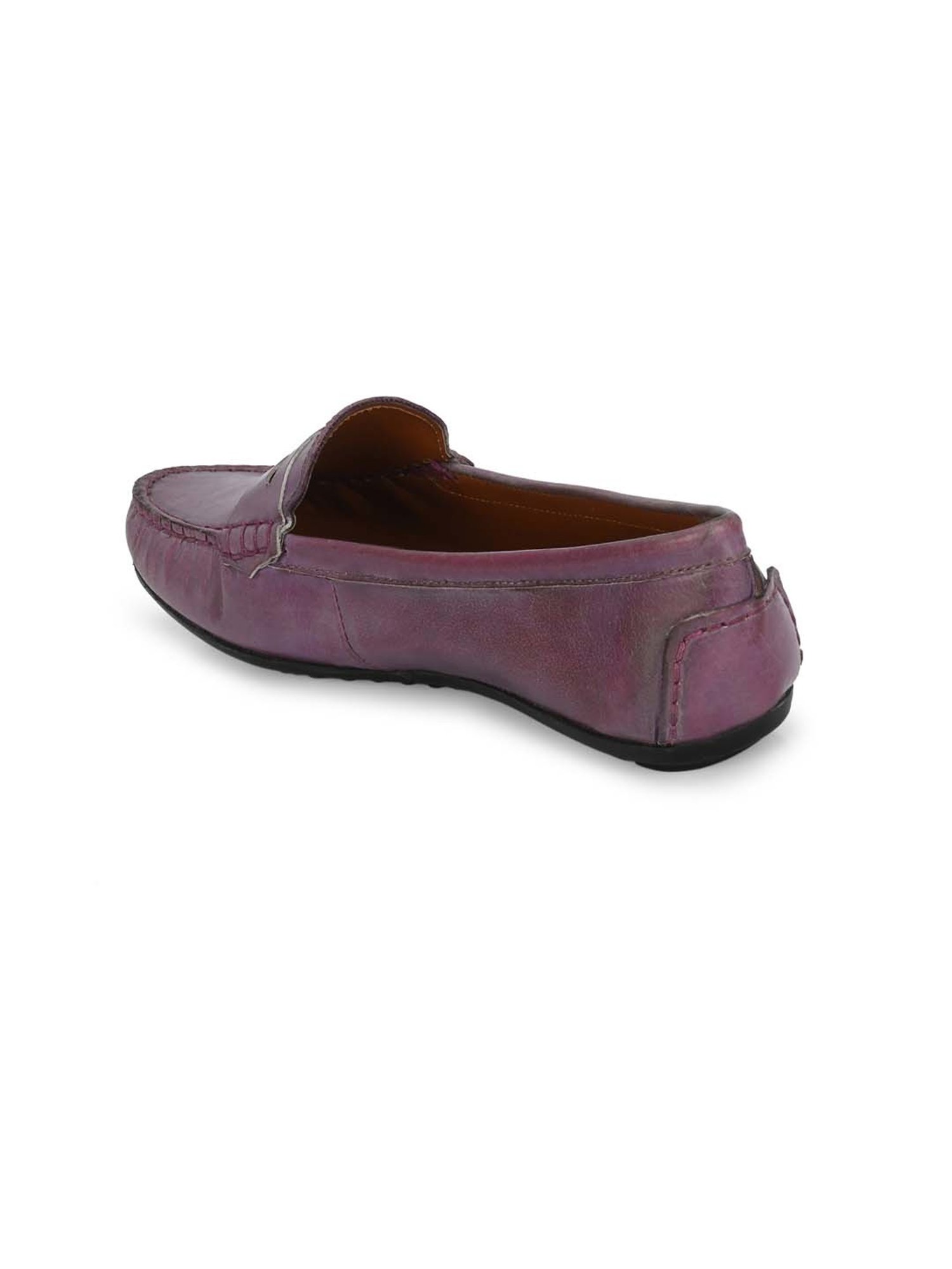 Carlo Romano Women's Purple Casual Loafers