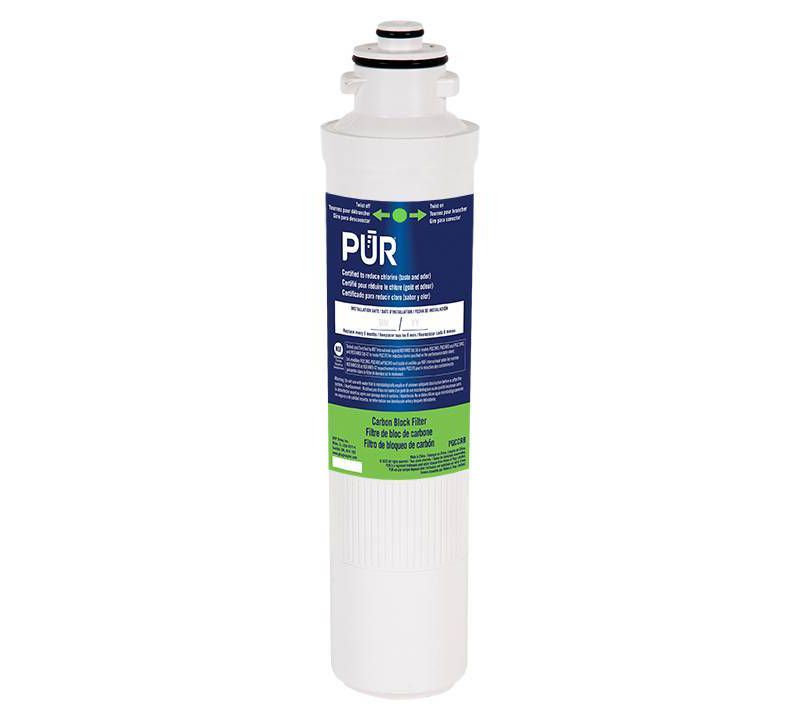 PUR Quick-Connect Carbon Block Filter Replacement for PQC1FS and P1QC7506BLS