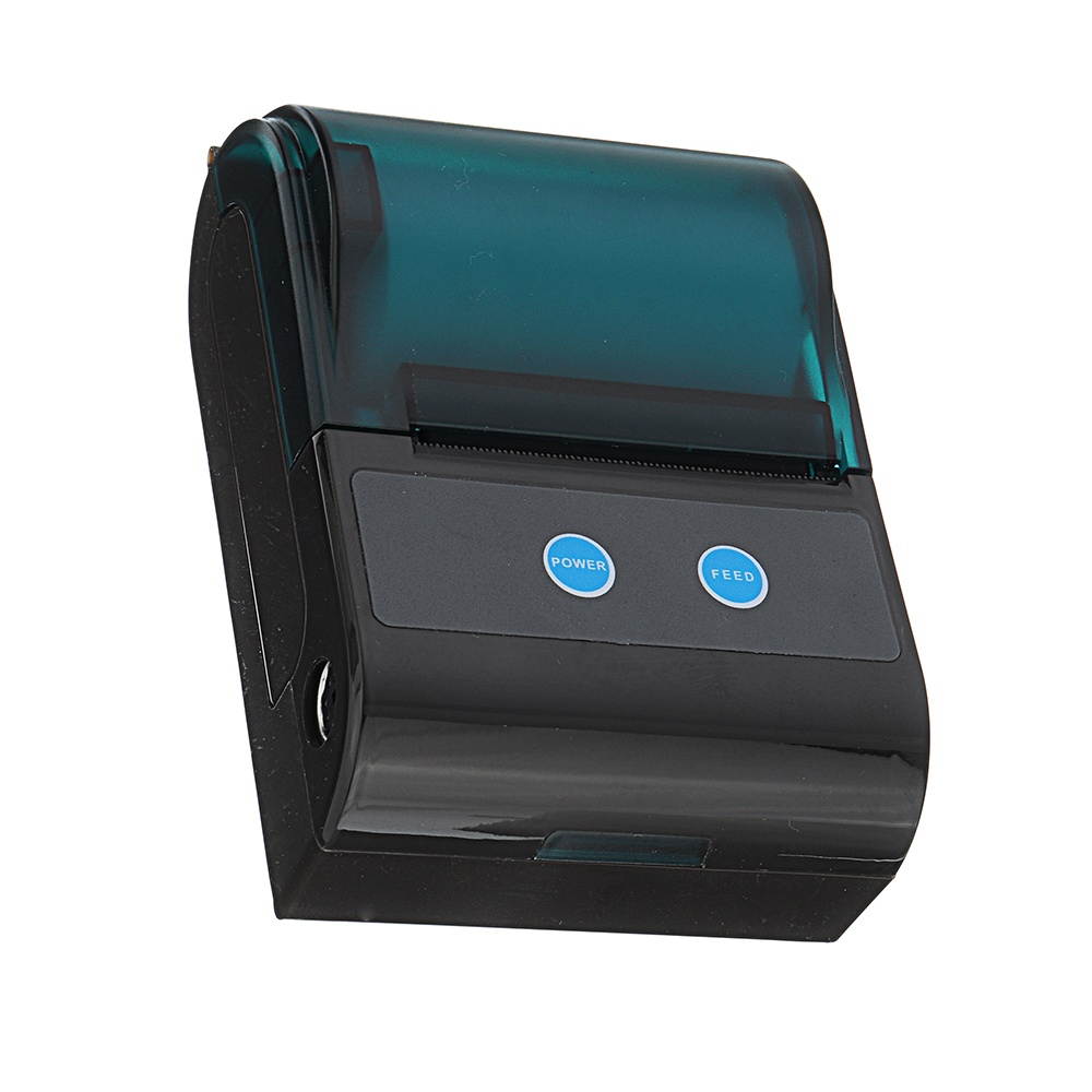 ZKC-5805 Wireless 58mm Pocket bluetooth Thermal Receipt Label Self-adhesive Printer for Android IOS