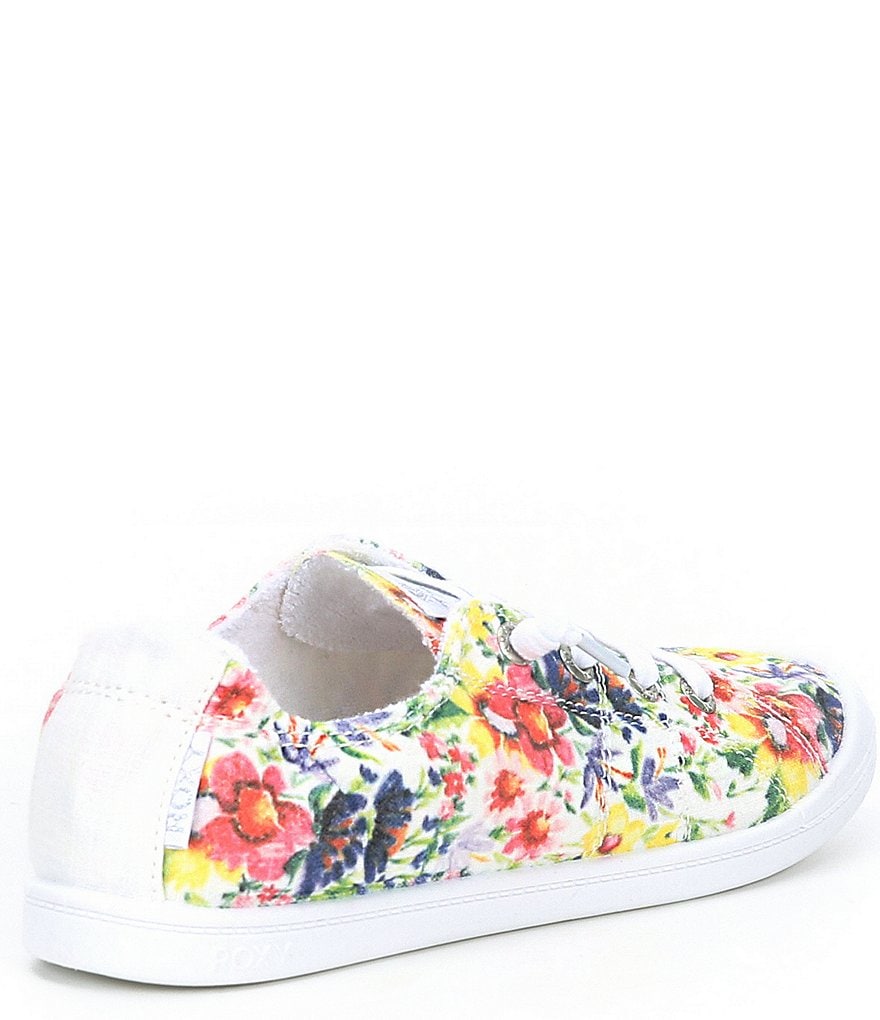 Roxy Bayshore III Canvas Floral Slip-On Sneakers
