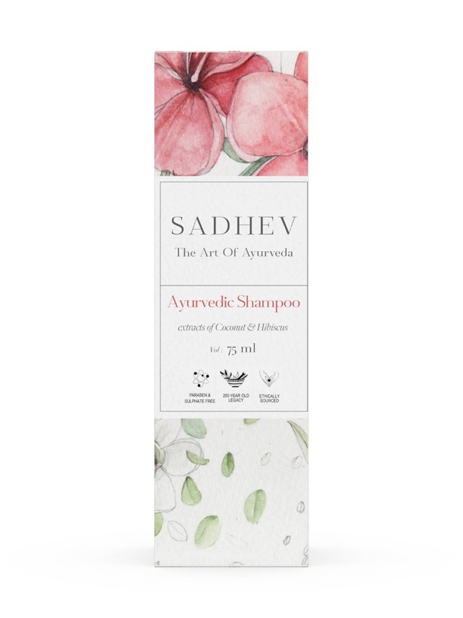 SADHEV The Art Of Ayurveda Ayurvedic Shampoo - 75 ml