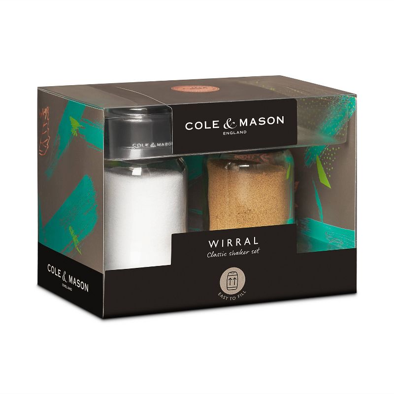 Cole & Mason Wirral Shaker Set 3.5" Glass