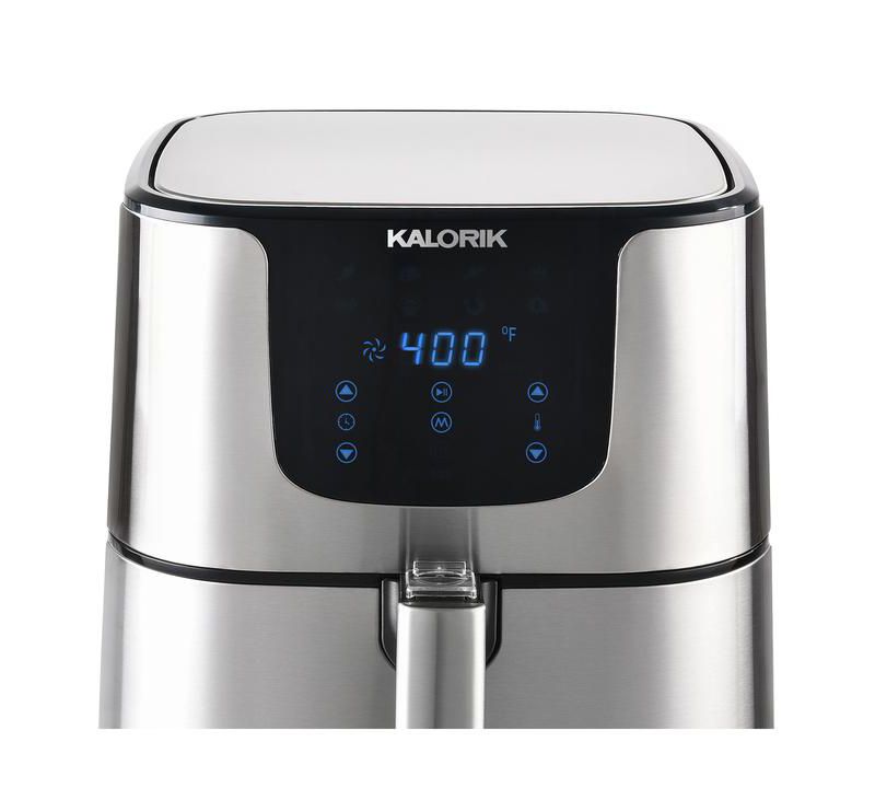 Prestige Nutrifry Black Plastic Electric Digital Touch Airfryer 4.5L