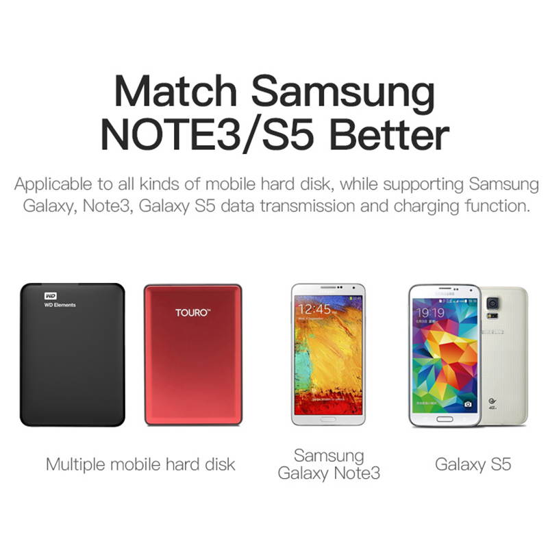 Vention Micro USB 3.0 Cable USB 3.0 Type A Male to Micro B Cord Compatible with Samsung Galaxy S5, Note 3, Note Pro 12.2, Hard Drive, Camera,and more