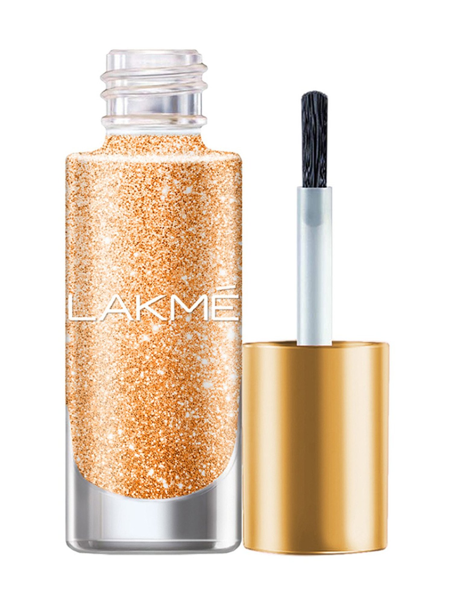 Lakme Glitterati Collection Shine Nail Color Copper Burst - 6 ml
