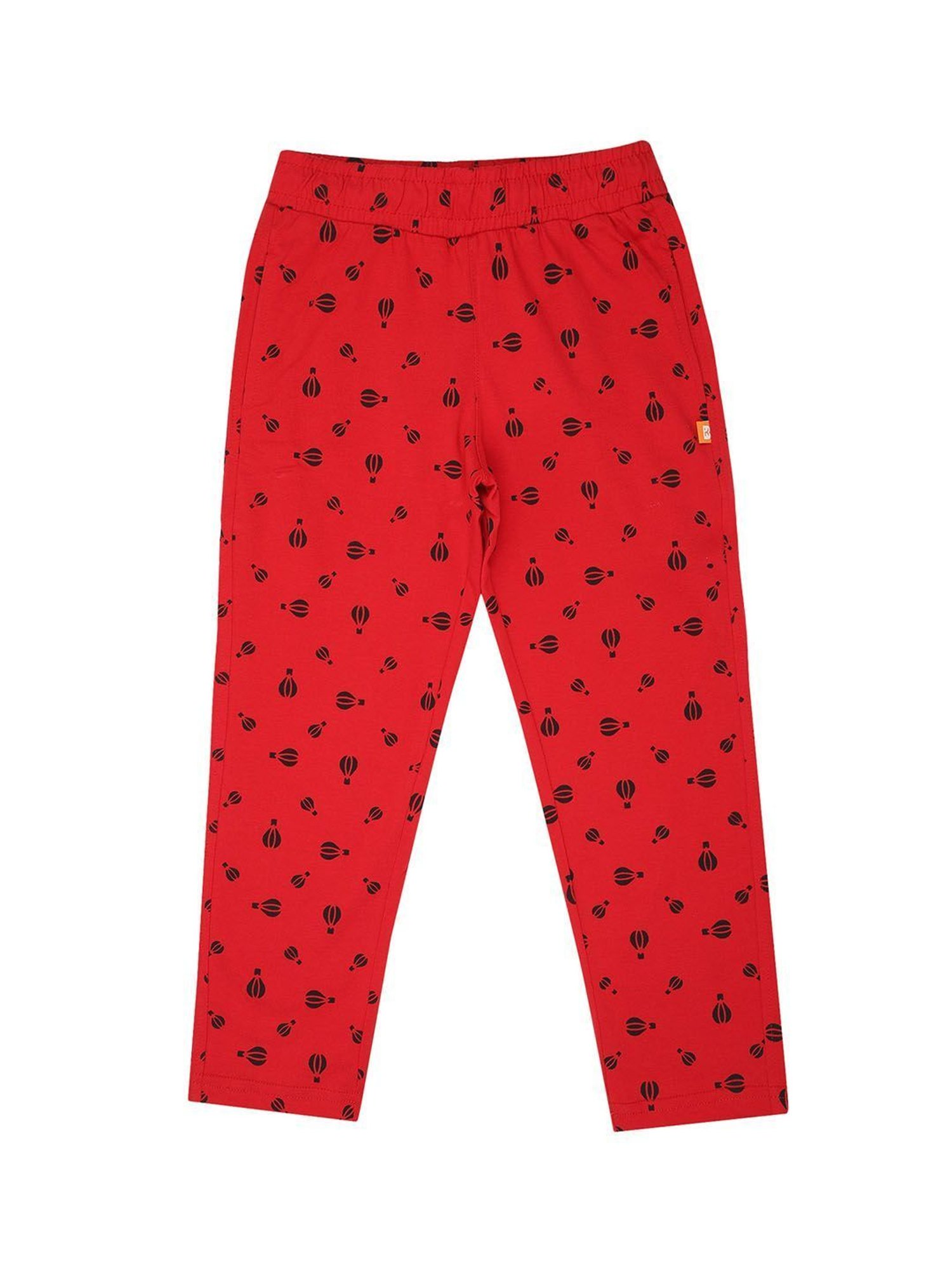 Proteens Boys Red Printed Trackpants