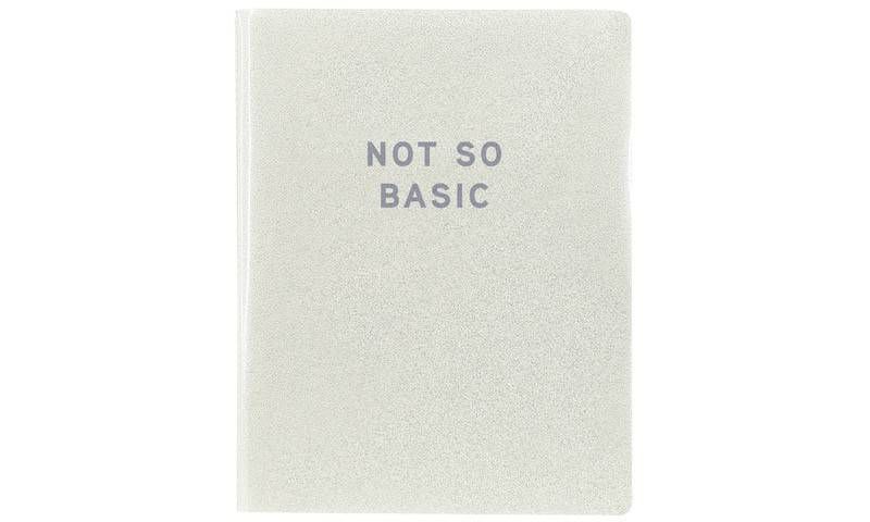 Lined Journal 6" x 8" PVC Not So Basic - Graphique