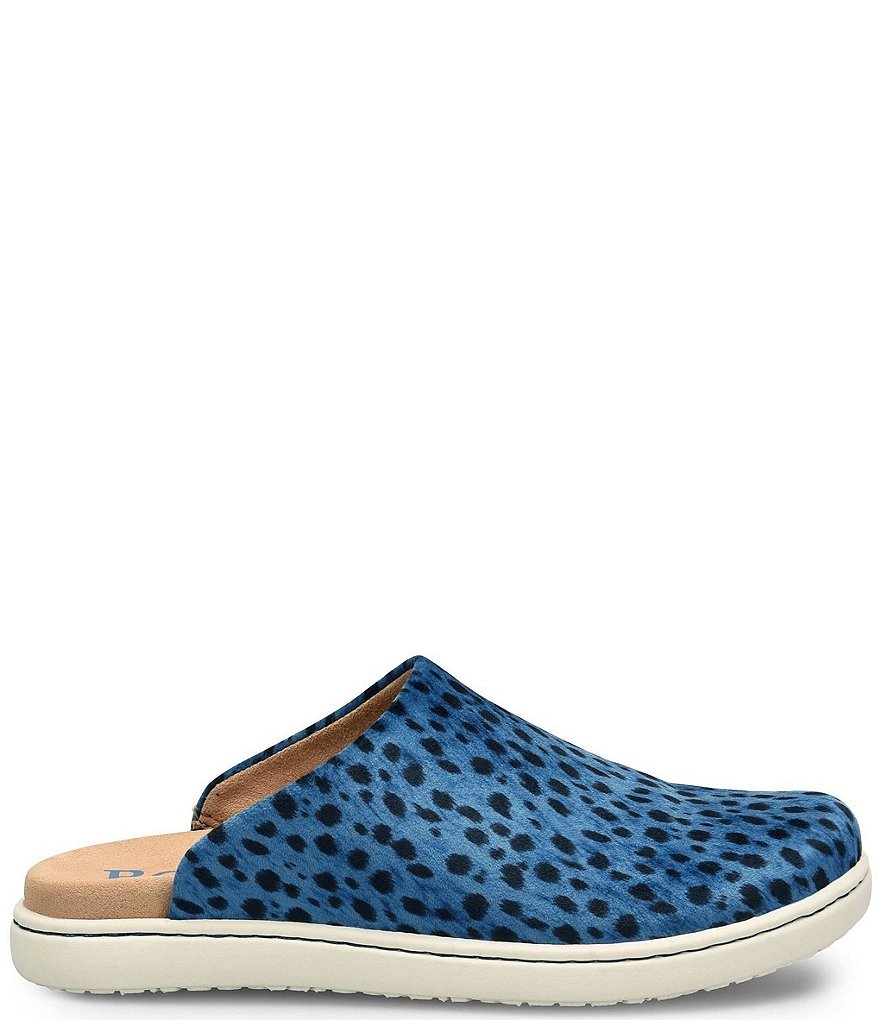 Born Zen Cheetah Print Fabric Mule Slides