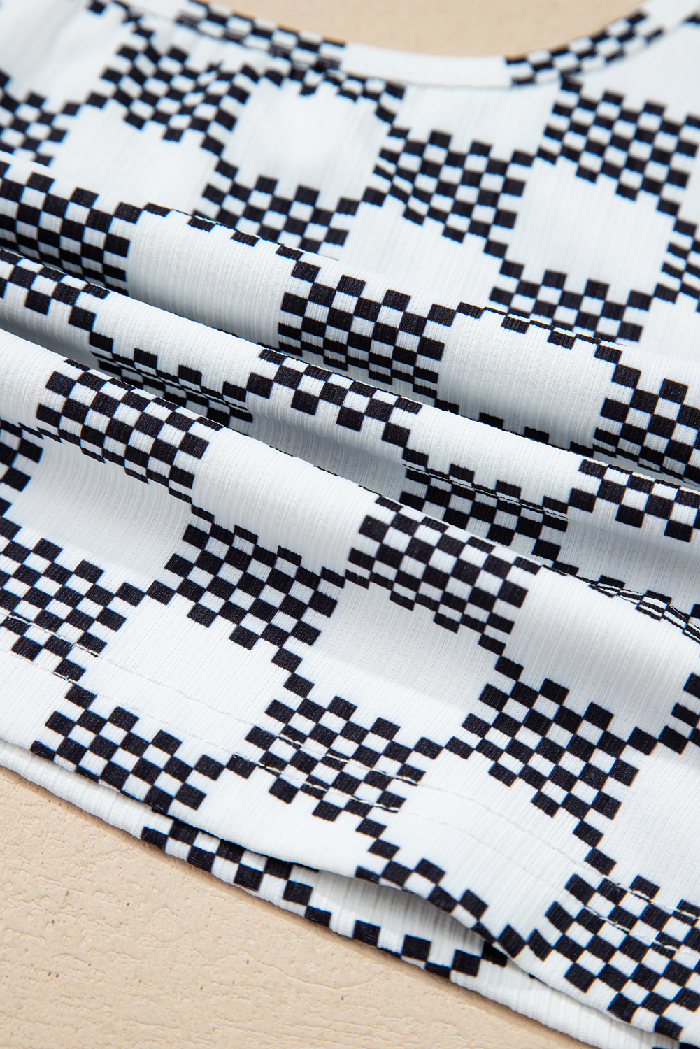 Pink Casual Solid Color Crew Neck Tank Top