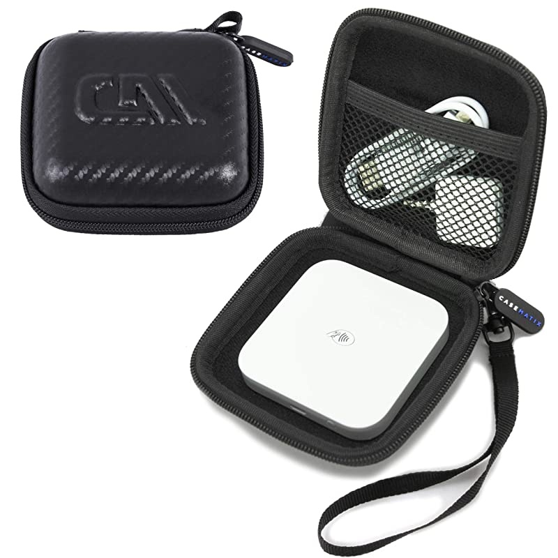 Portable Credit Card Reader Case Compatible with Square Contactless and Chip Reader Cable