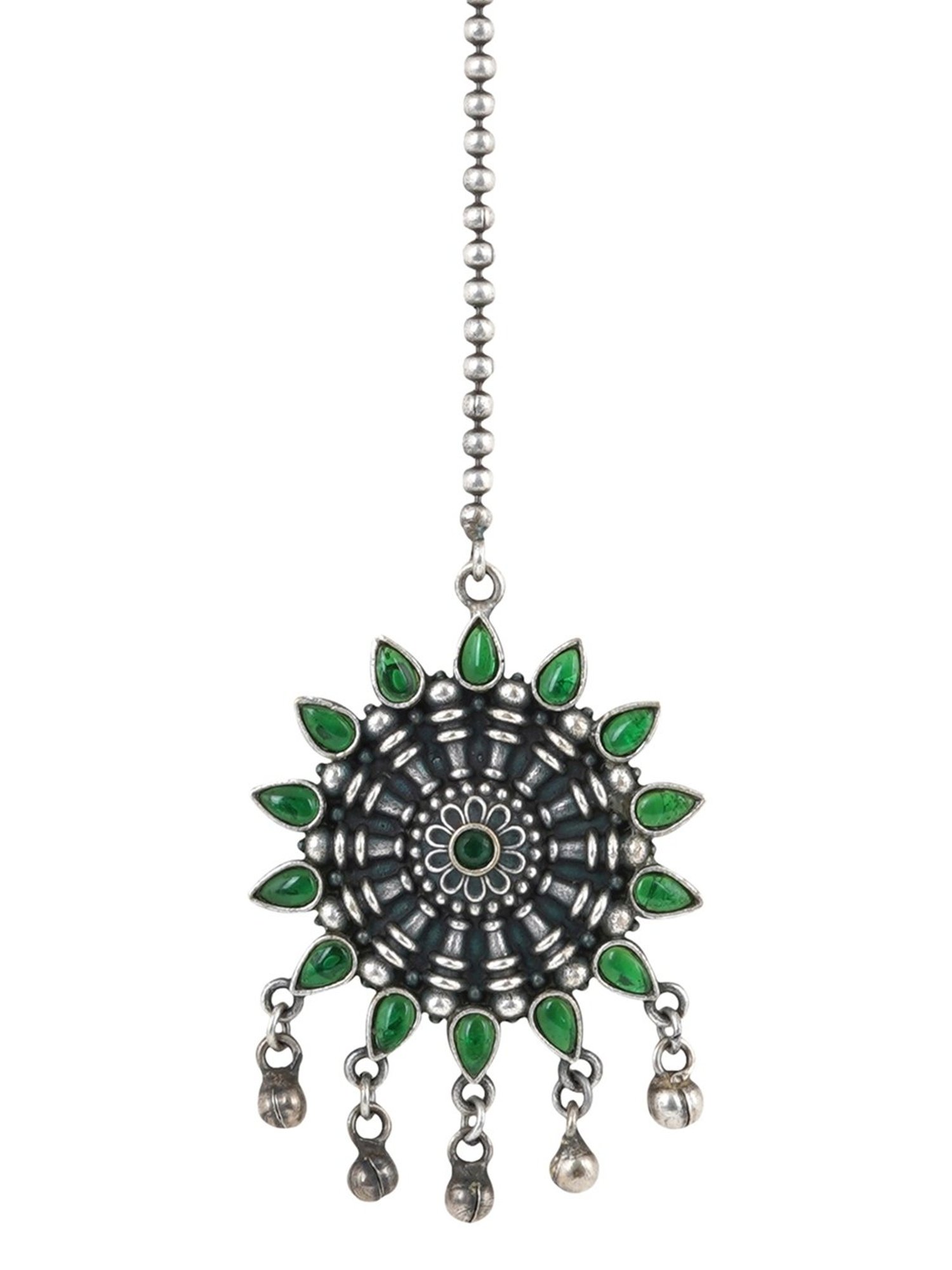 OOMPH White Pearls Wedding Hair Band