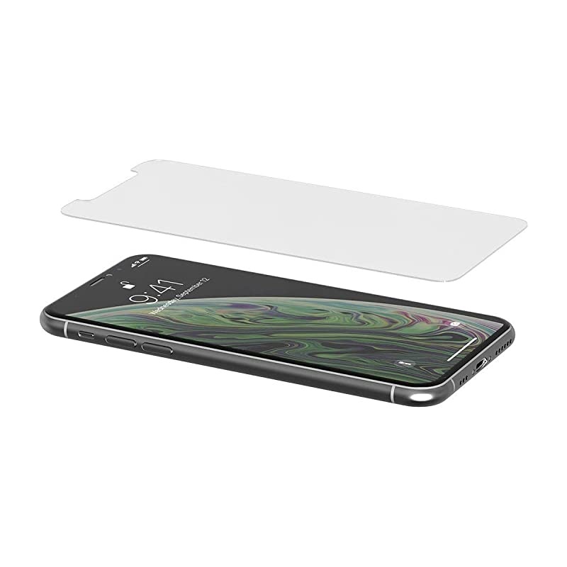Tempered Glass Screen Protector 2 Pack for iPhone Xs HiGradeCase Friendly Fit Includes Applicator Form Collection