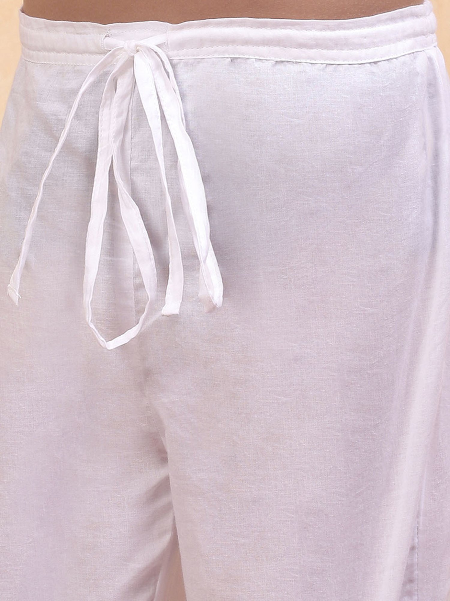 Biba Girls Orange Cotton Printed Suit Sets