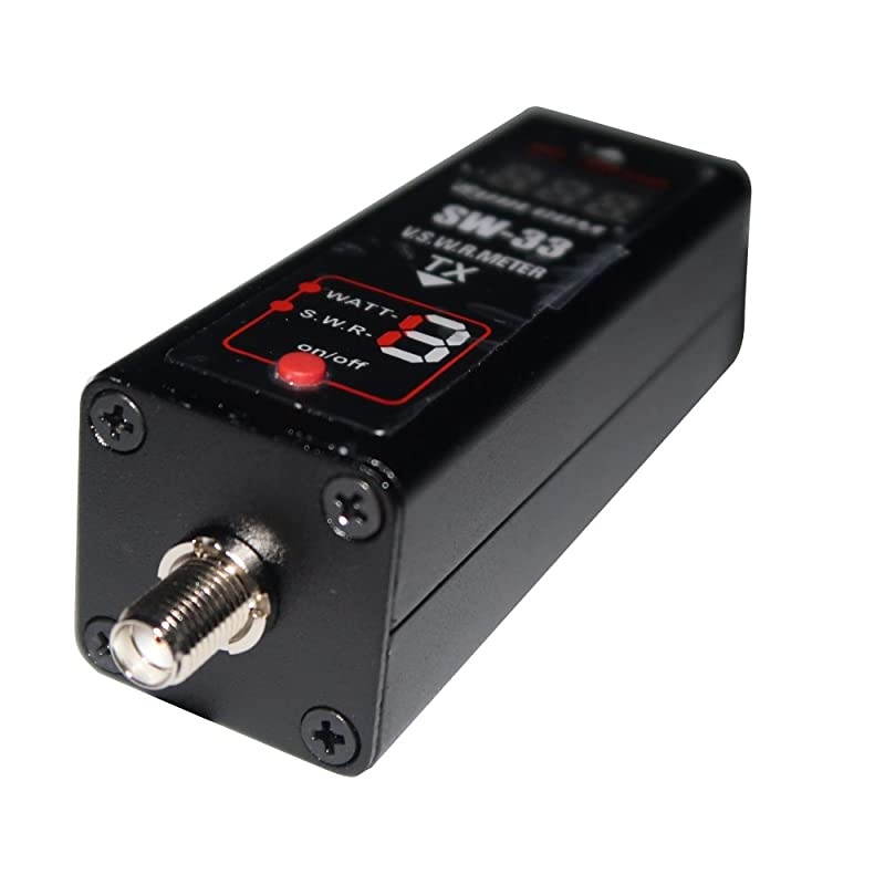 Gam3Gear  SW-33 Mark II 100 W 125-525 Mhz Mini Digital VHF UHF Two-Way Radio Handheld Power & SWR Meter