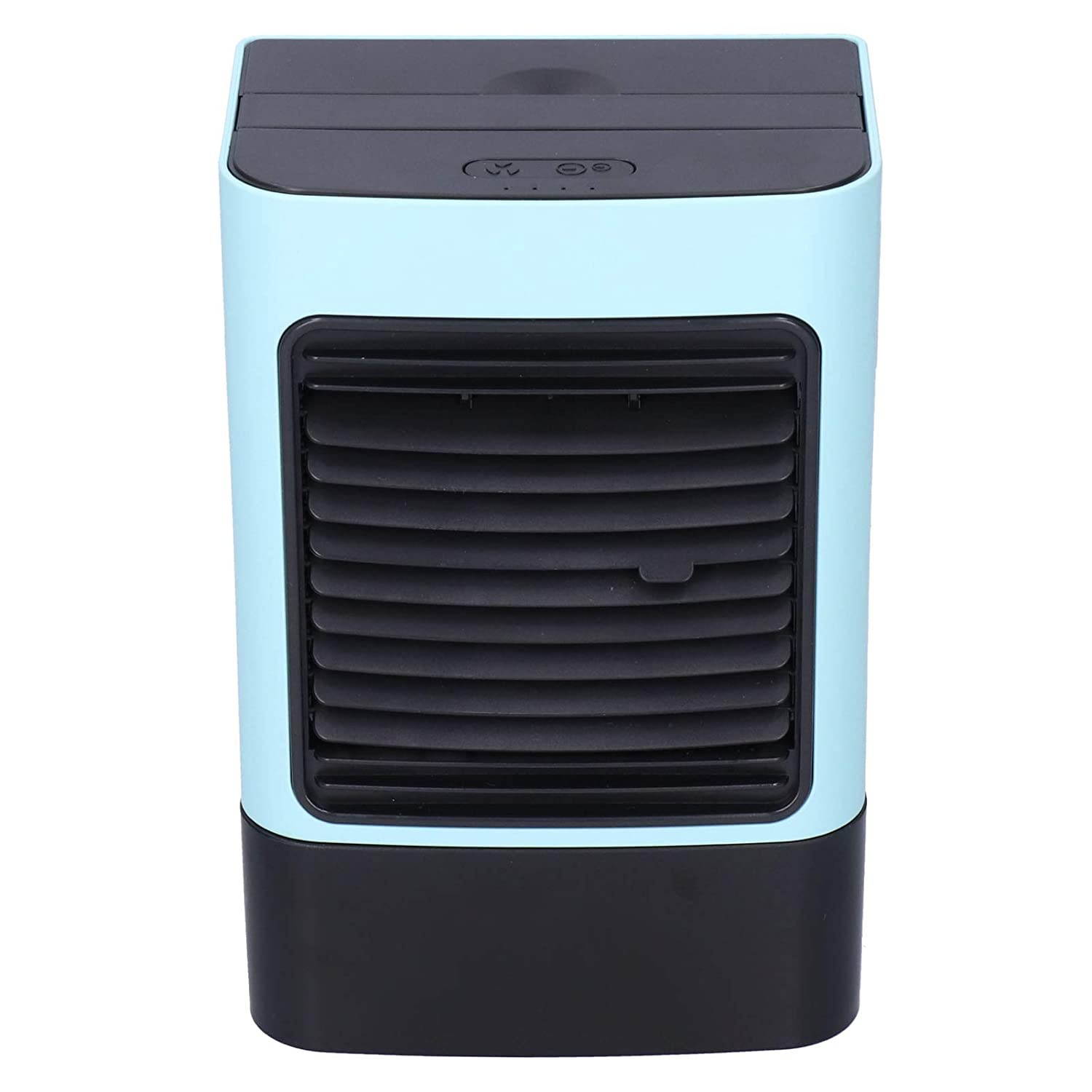 Air Conditioner Fan, 600ml Cooling Fan, for Office Home(Blue, Pisa Leaning Tower Type)