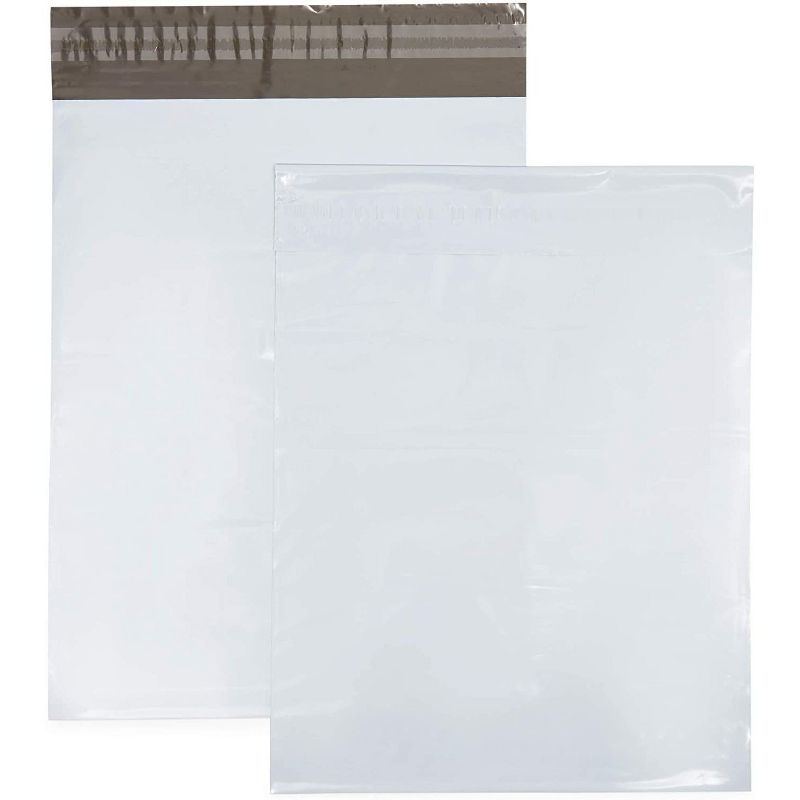 Stockroom Plus 100-Pack White Poly Mail Envelopes Document Mailers Self Seal Bag 10 x 13  in