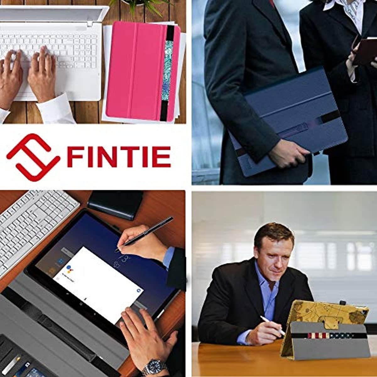 Fintie S Pen Holder for Samsung S Pen (PT860), Premium Vegan Leather Cover Sleeve Pouch Compatible with Galaxy Tab S6 10.5 / Galaxy Tab S4 10.5, Black