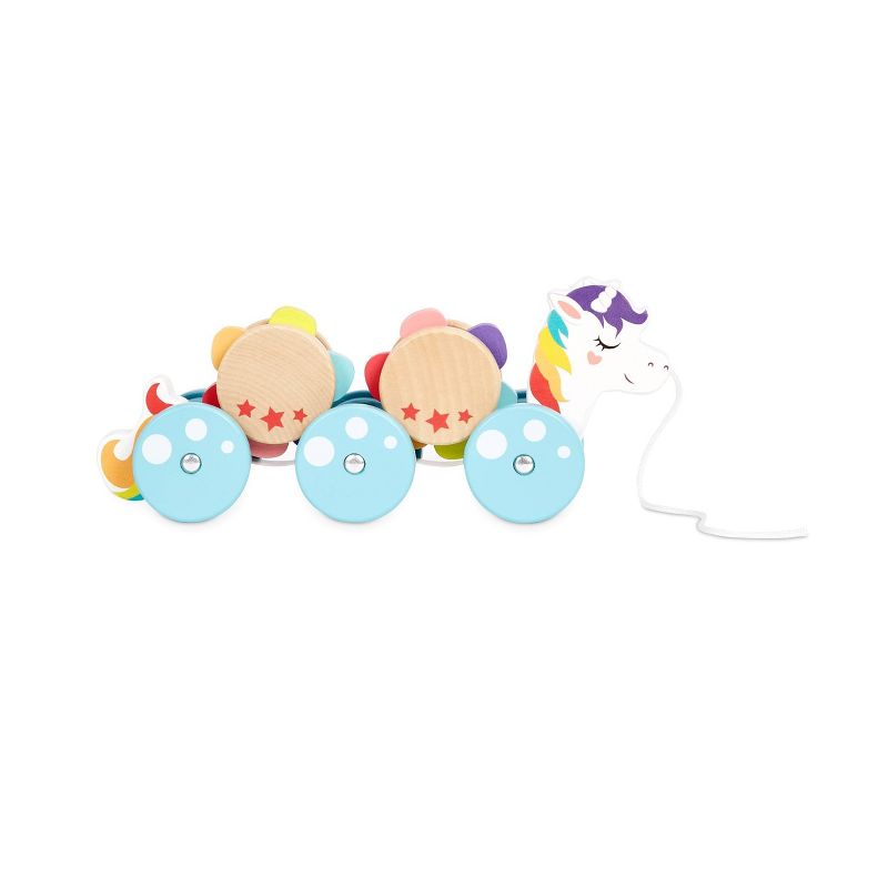 Wooden Critters Pull Toy - Unicorn