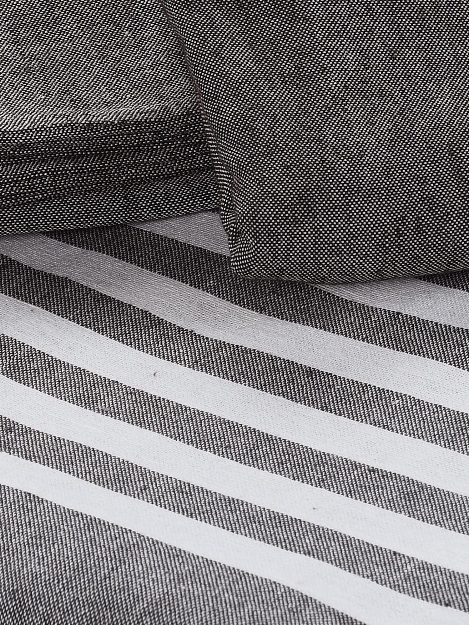 Saral Home Abstract Brown 155 TC Cotton King Sized Bed Sheet with 2 Pillow Covers