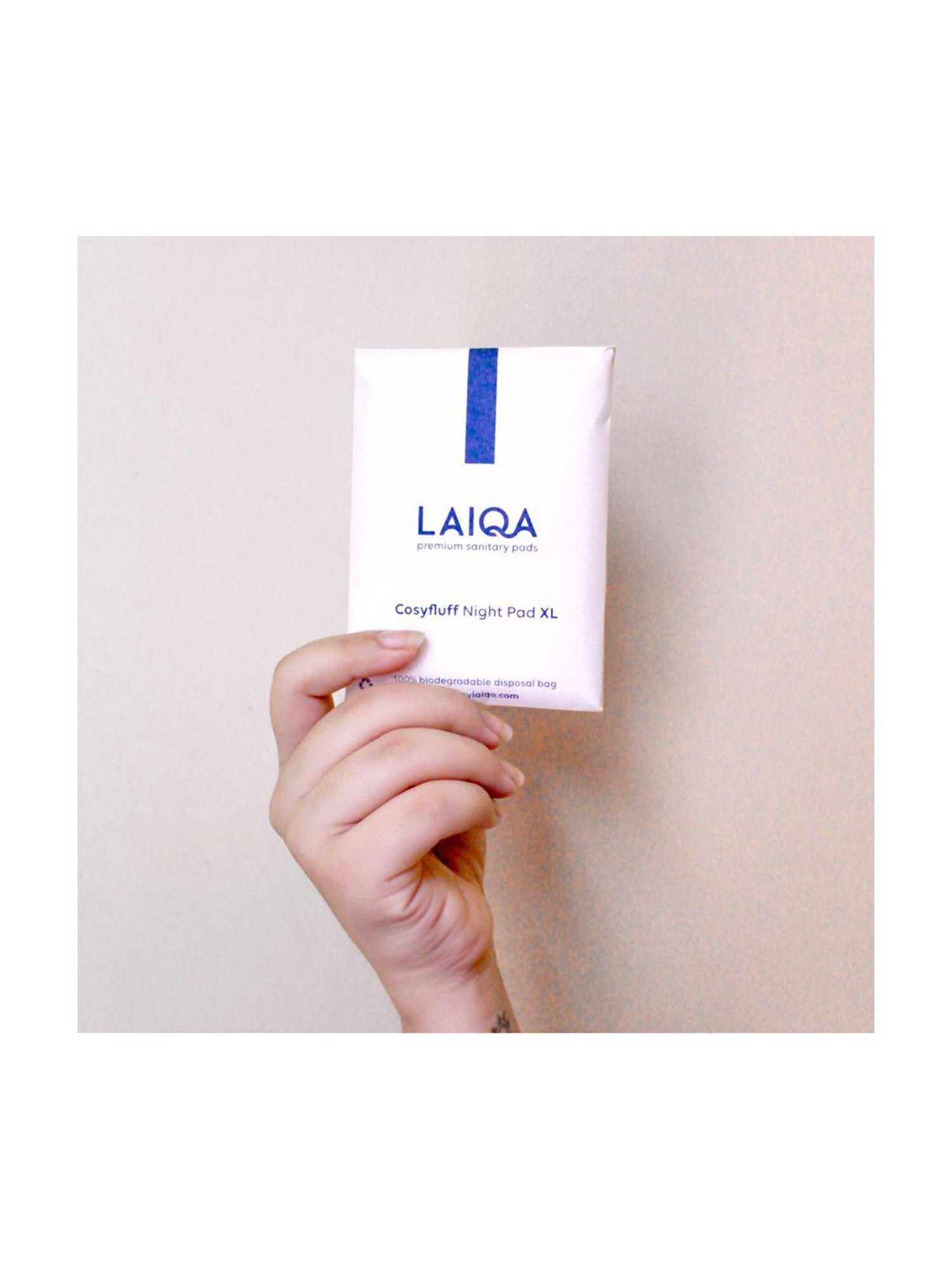 LAIQA Heavy Flow Xtra Large Night Pads - 10 Pads