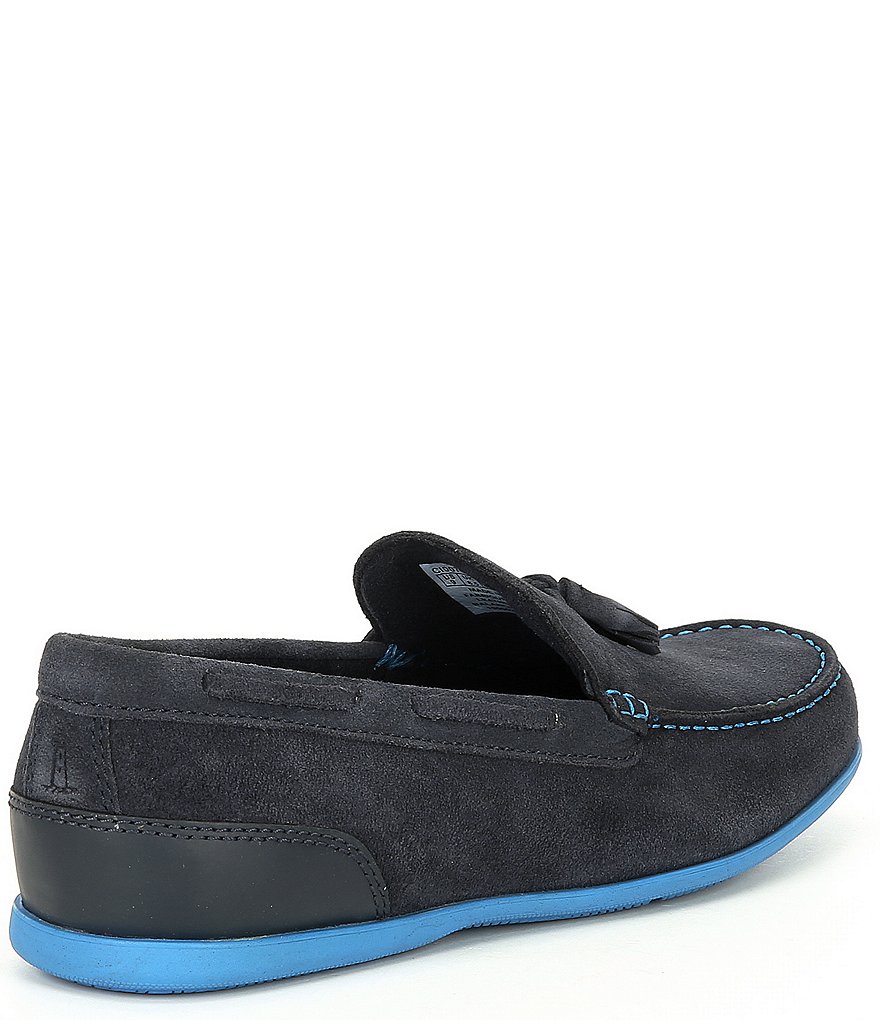 Rockport Men's Malcolm Tassel Suede Loafers