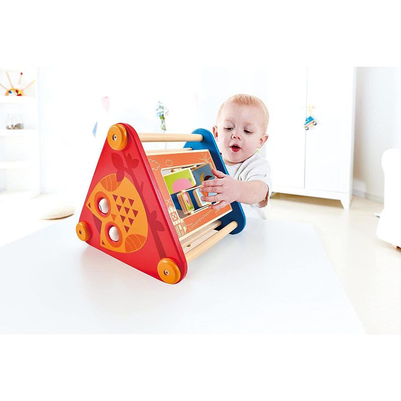 Hape Take Along Wooden Baby Toddler Activity Skill Learning Building Box Toy